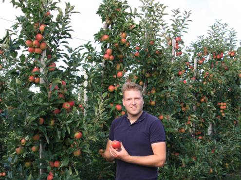 Fruitteler Mark Vernooij