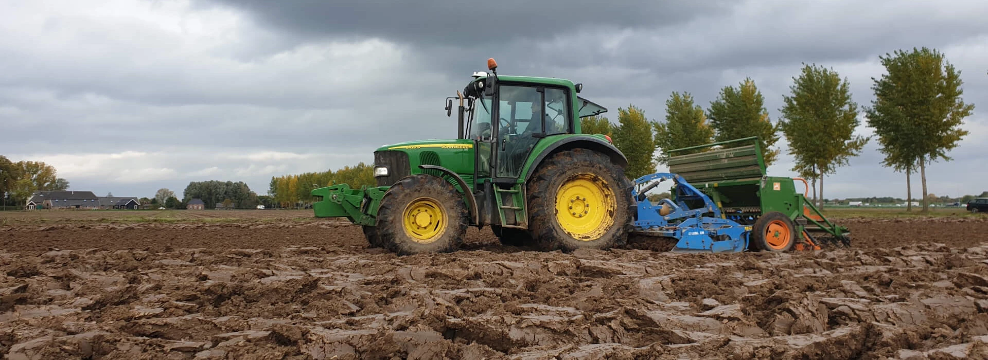 Graandemoveld inzaaien