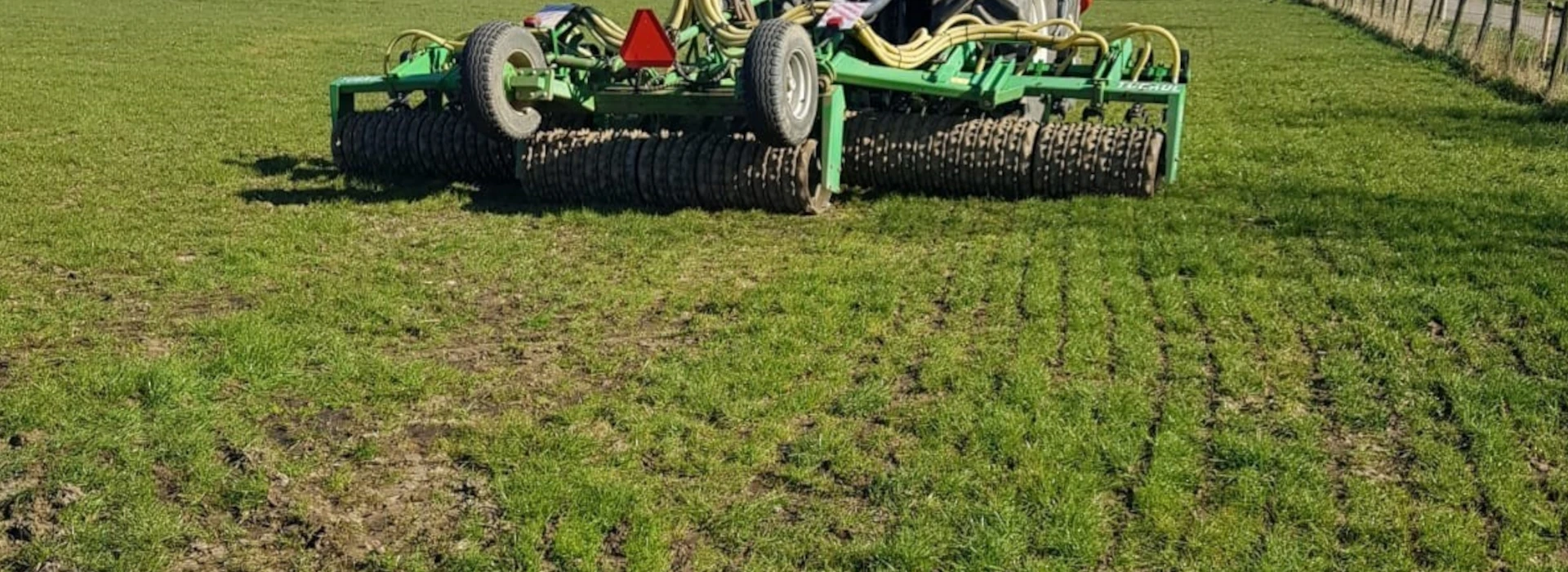 Gras doorzaaien