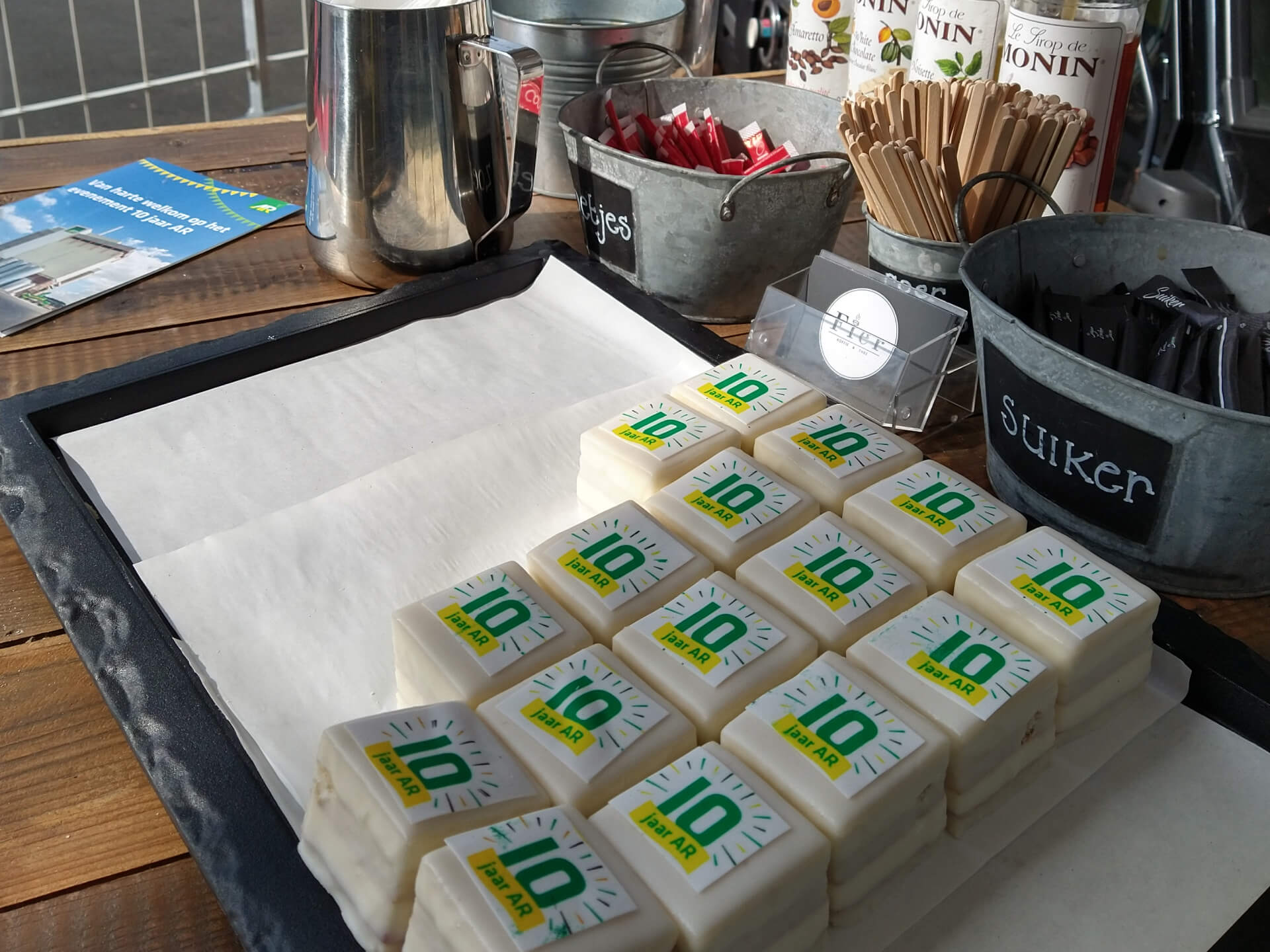 Evenement 10 Jaar AR 2022, gebakjes