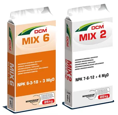 Verpakking DCM Mix 2 en DCM Mix 6