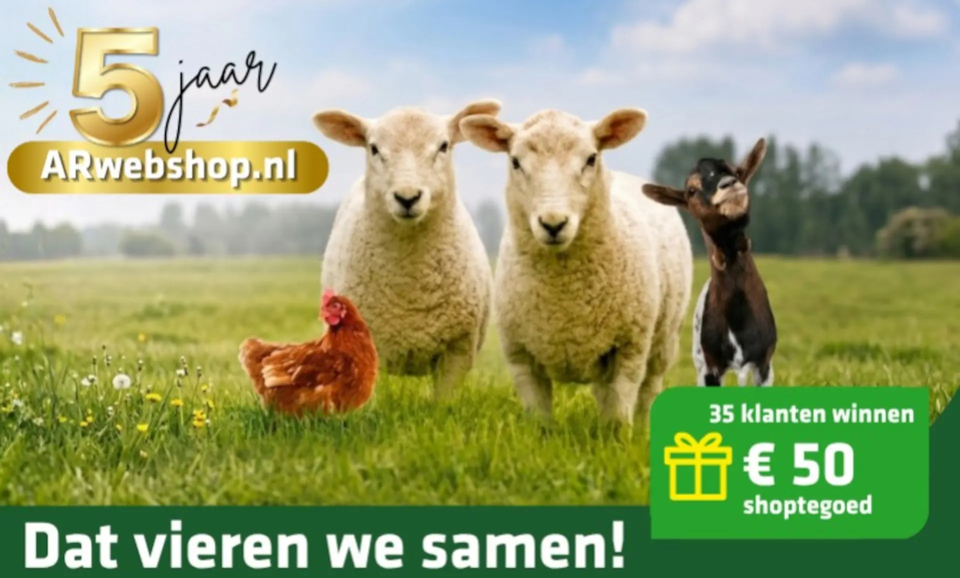5 Jaar ARwebshop