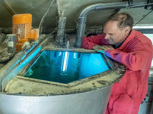 Varkenshouder Edward Teunissen uit Wehl