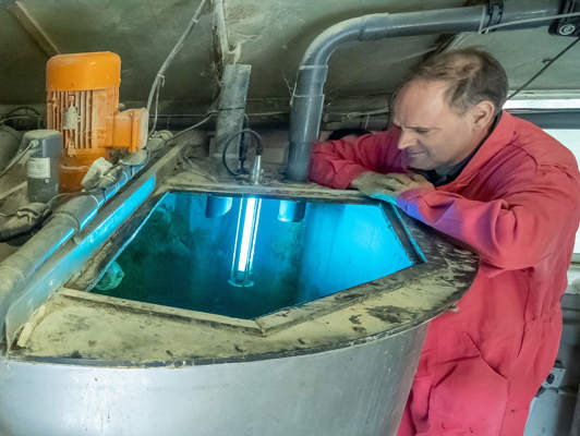 Varkenshouder Edward Teunissen uit Wehl