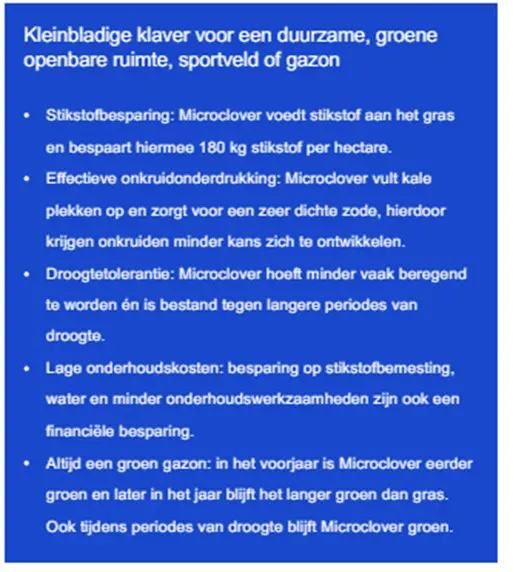 Kleinbladige Klaver