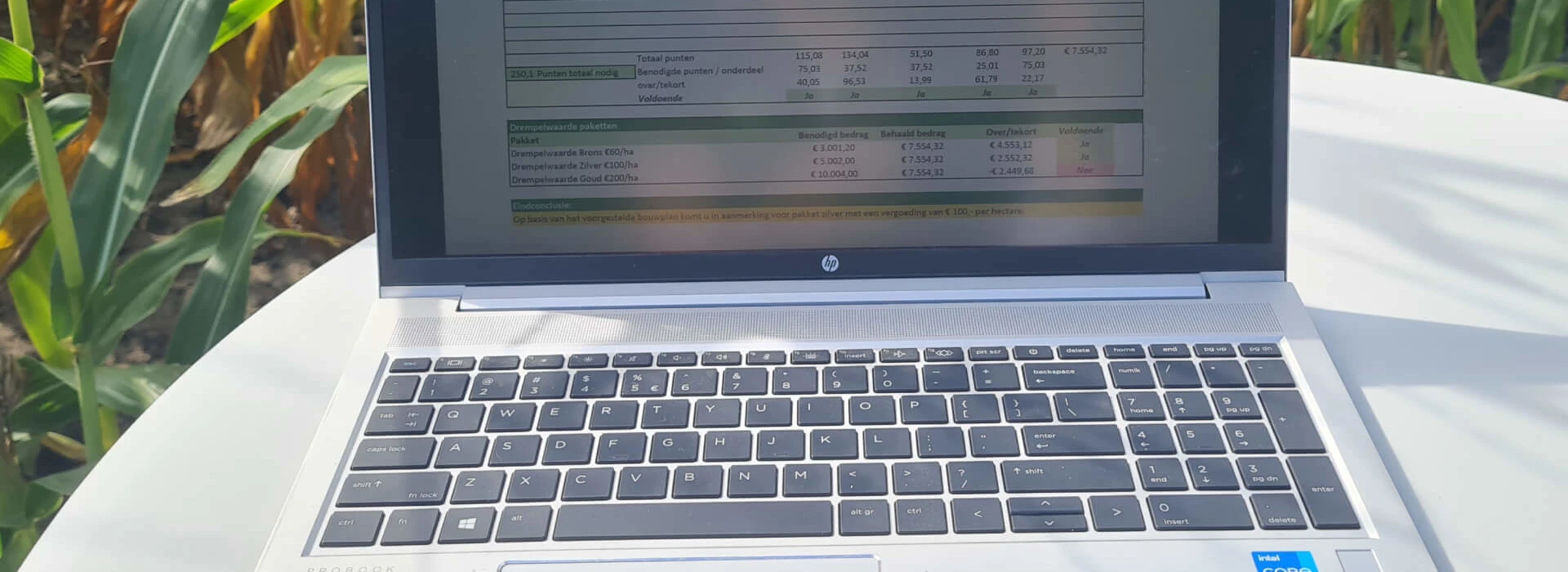 AR Quickscan eco-regeling