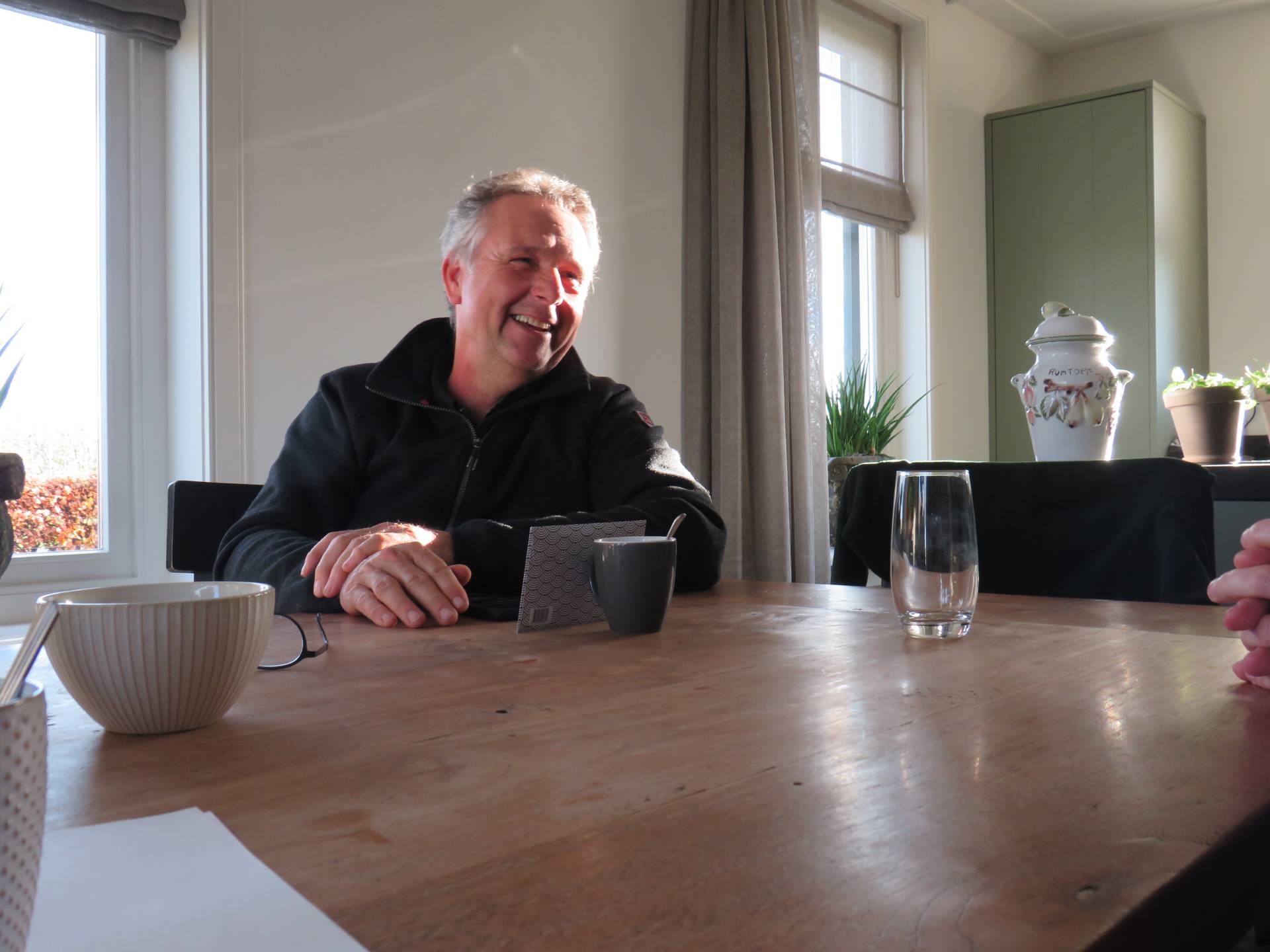 Fruitteler Hans de Heus