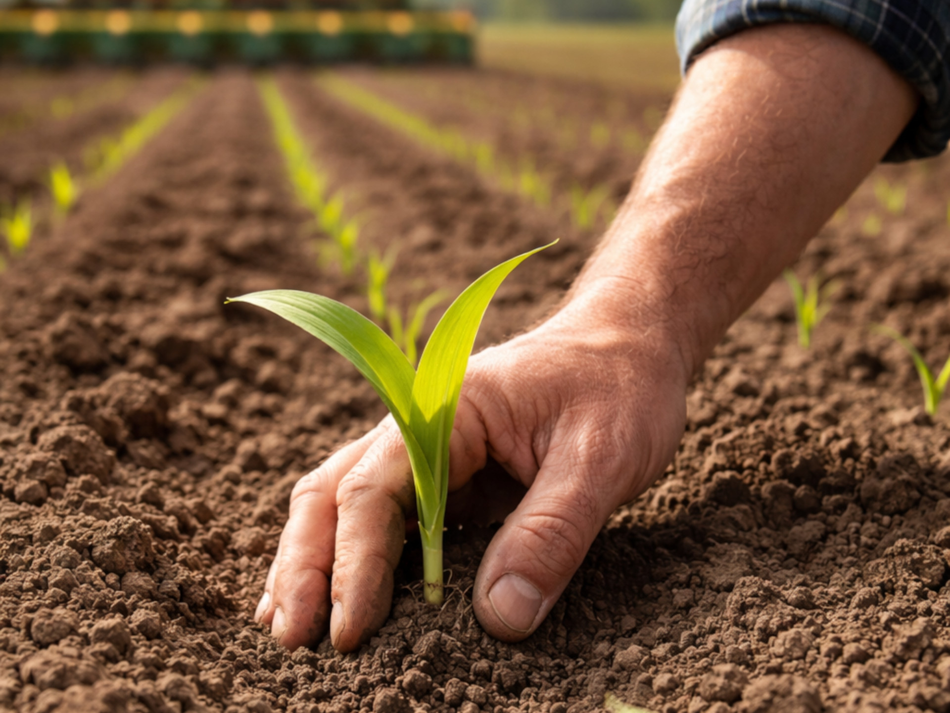 Grondbewerking voor geslaagde maisteelt