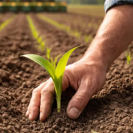 Grondbewerking voor geslaagde maisteelt