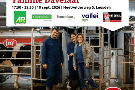 Open avond melkveebedrijf Davelaar